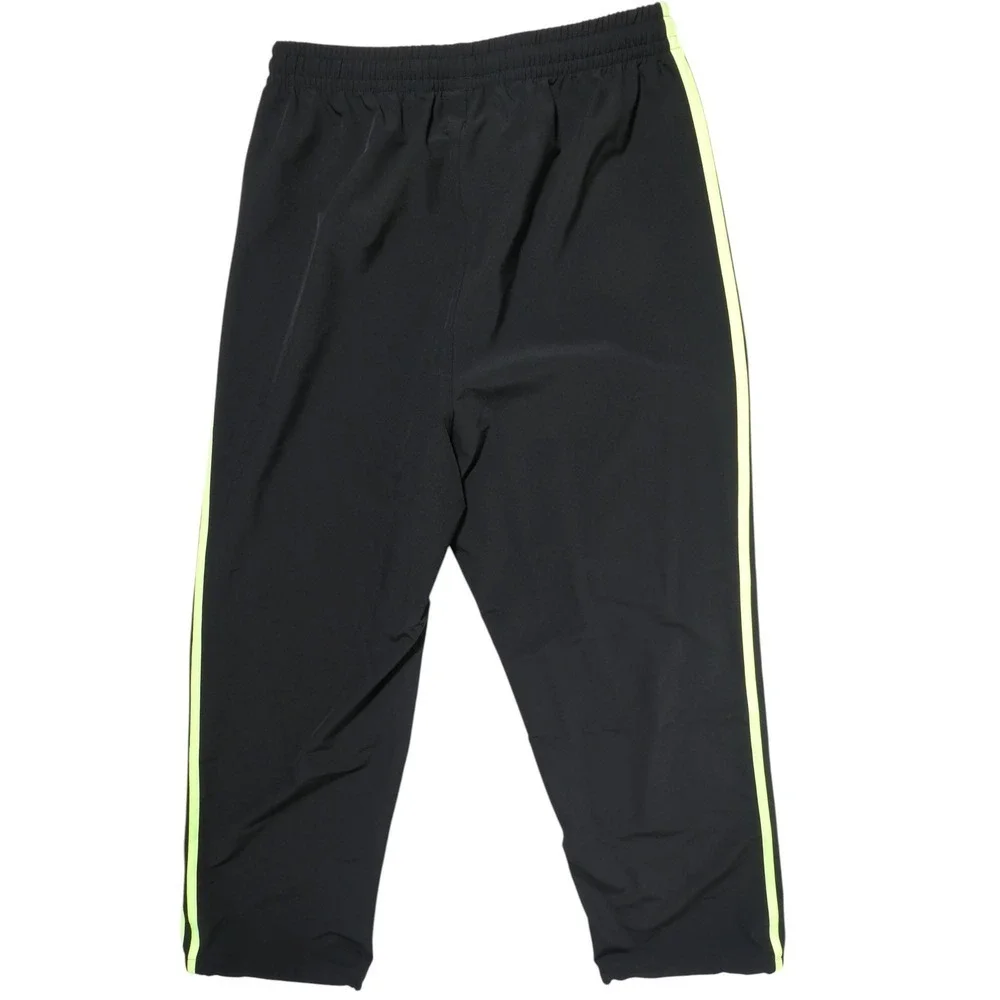 Adidas Black Signal Green Solar Yellow Two Piece Jersey Pants Unisex W-M M-S